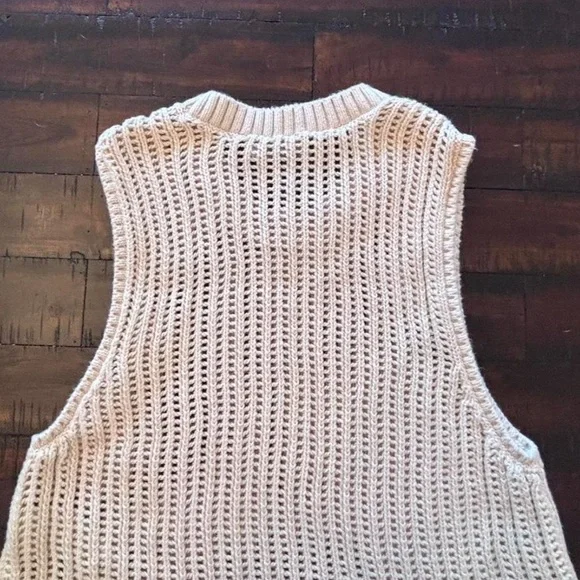 Hollister Cream Knit Tank Top - Picture 5 of 6